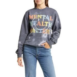 NWT Desert Dreamer Smiley Originals Crewneck Mental Health Matters Size XS